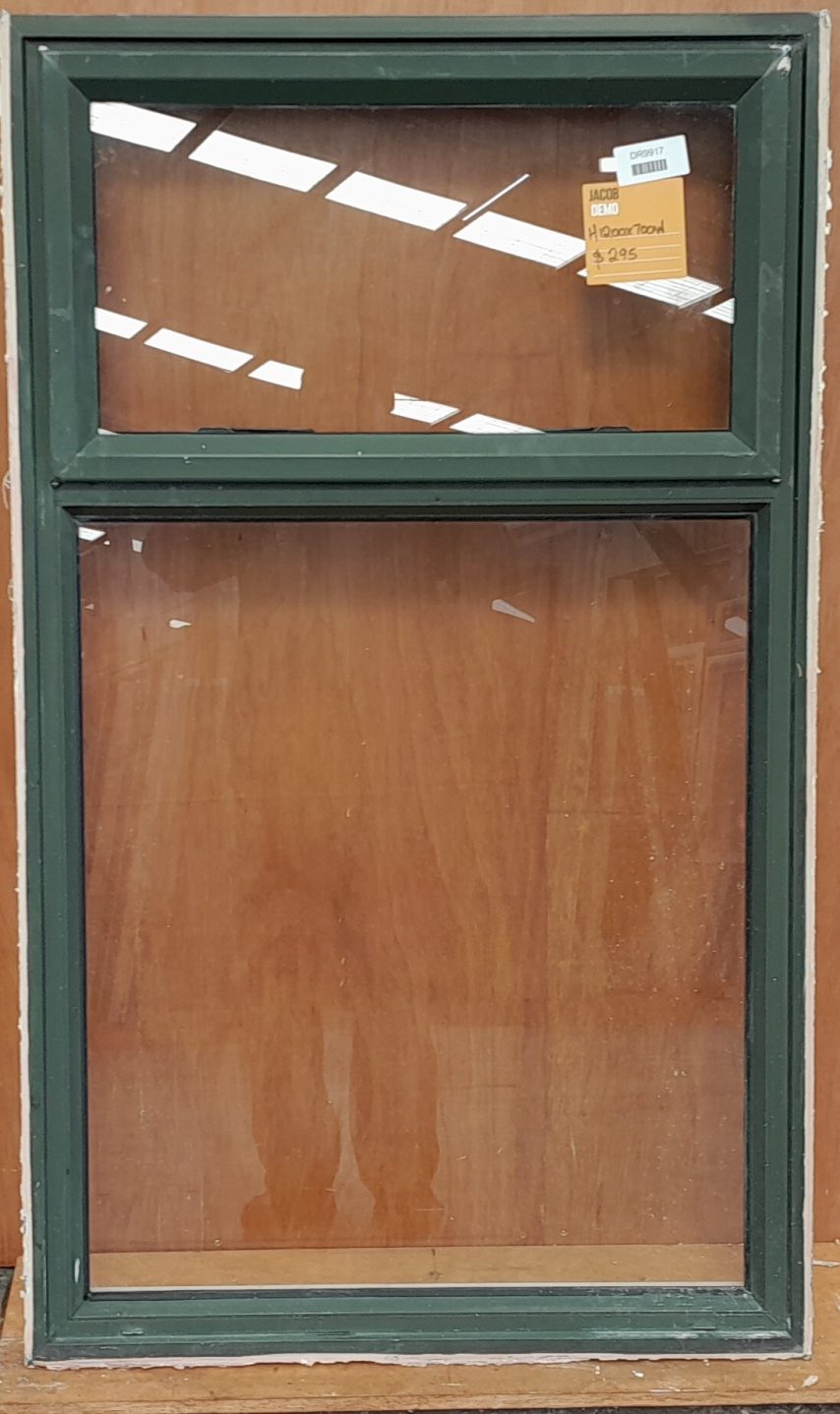 Karaka green aluminium single awning window