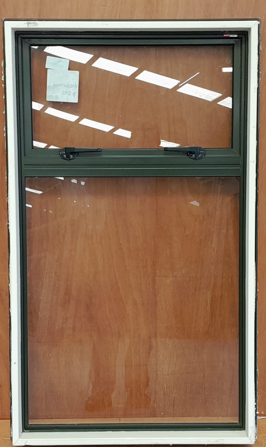 Karaka green aluminium single awning window