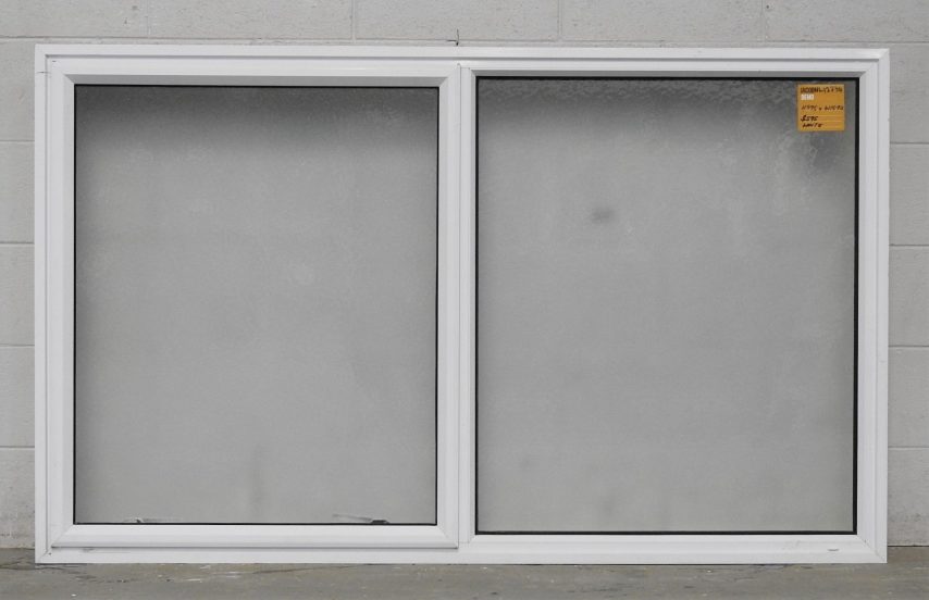 White Aluminium Single Awning Landscape Window