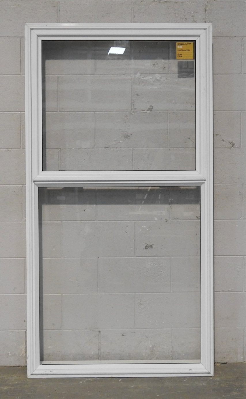 White Aluminium Single Awning Portrait Window