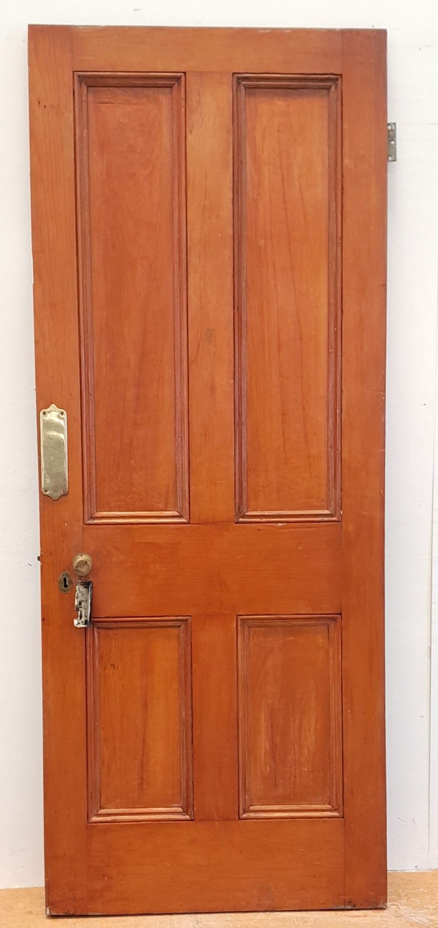 Wooden Villa Interior 4 Panel Door ? Unhung, no frame