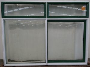 White Aluminium sliding window