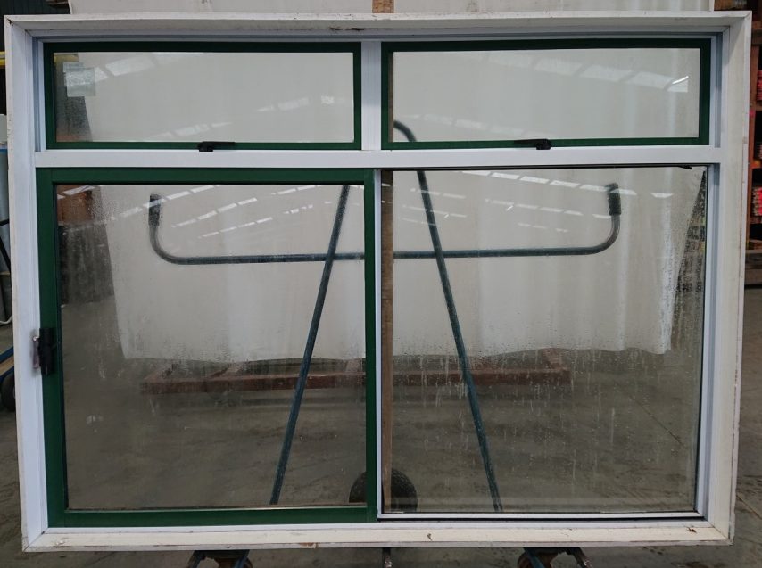 White Aluminium sliding window