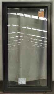 New double glazed Ironsand aluminium single awning window