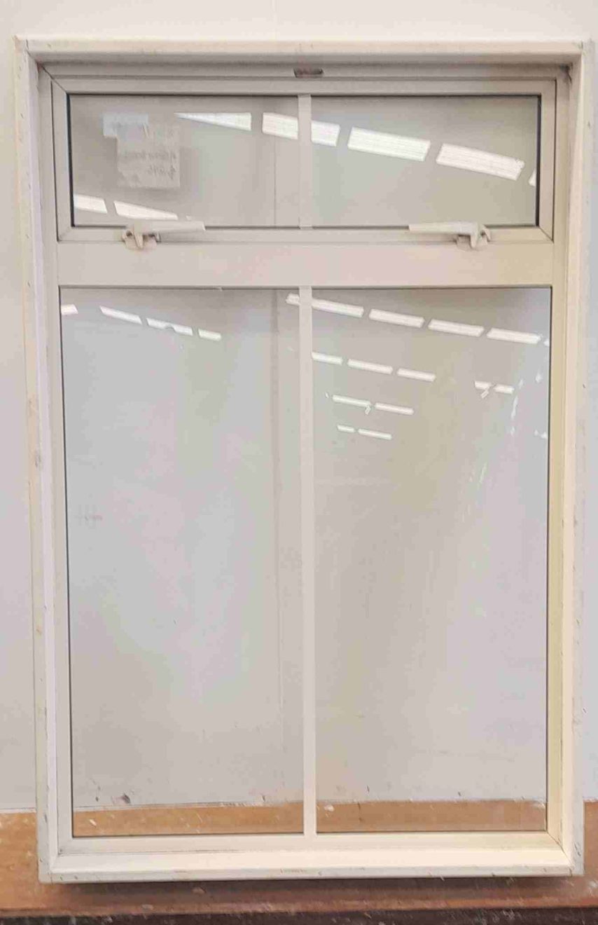 Cream aluminium window