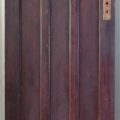 wooden bungalow door