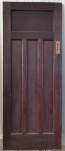 wooden bungalow door