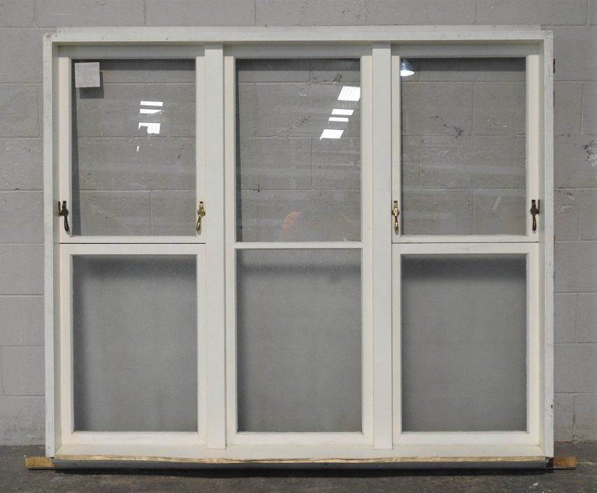 Wooden Double Awning 6 Light Window