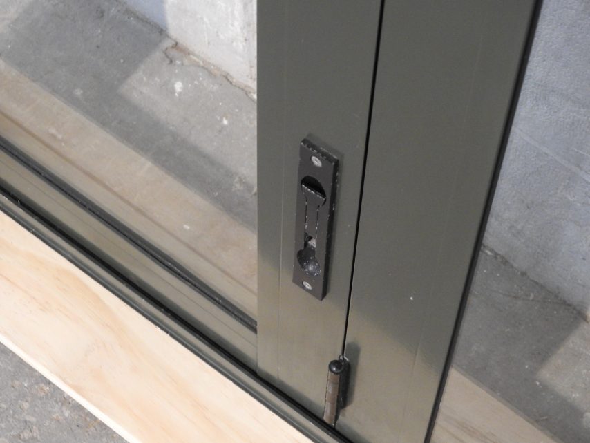 Karaka Green Aluminium Bi-Fold Door