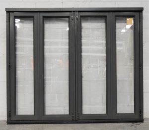 Karaka Green Aluminium Bi-Fold Window