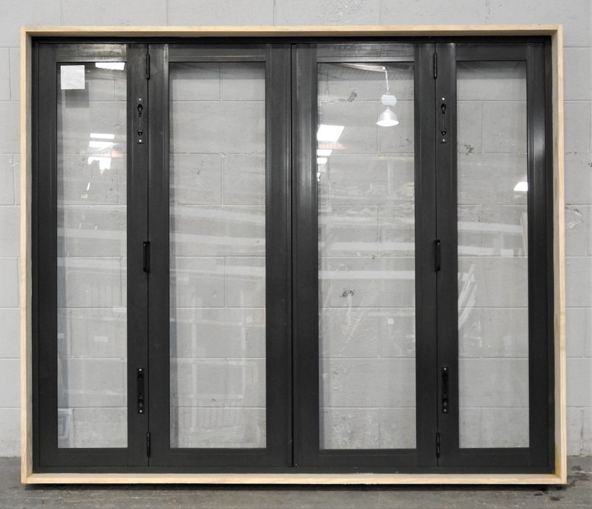 Karaka Green Aluminium Bi-Fold Window