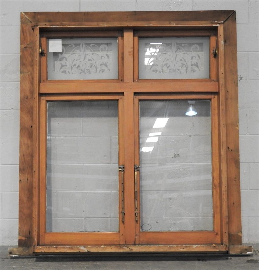 Bungalow Wooden Casement Window With Toplight