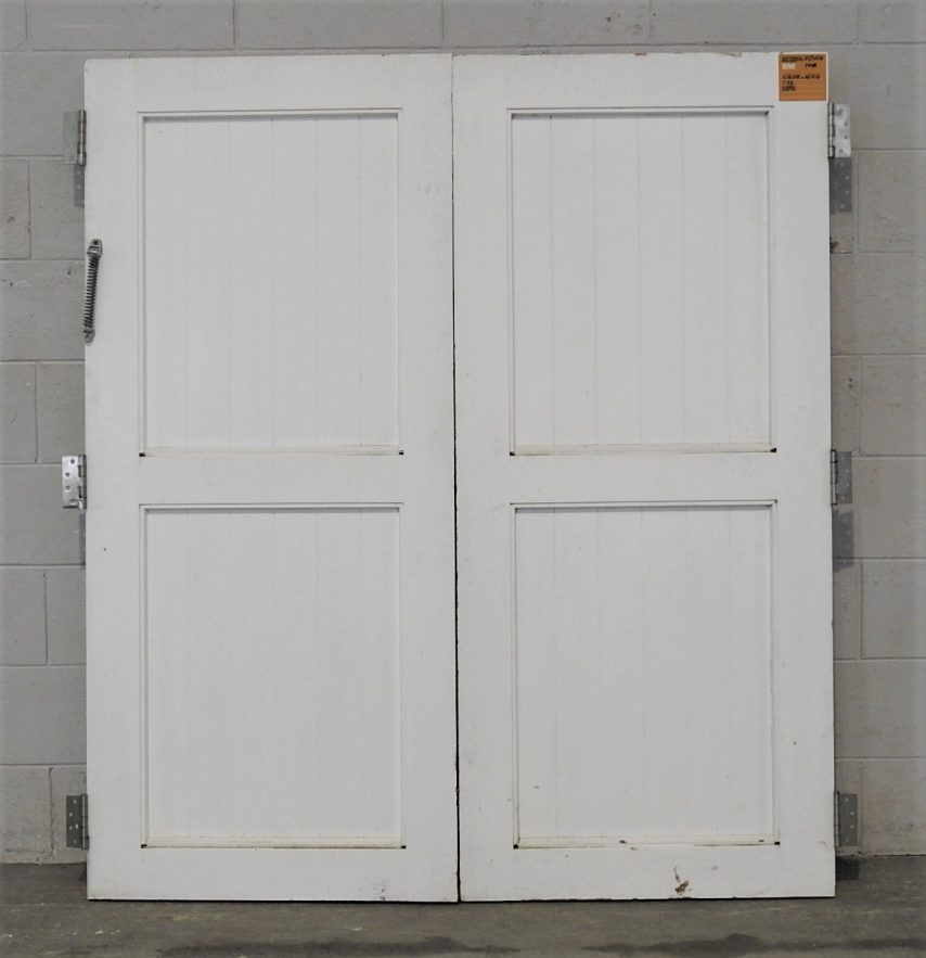 Pair of TG&V External Wooden Doors - Unhung