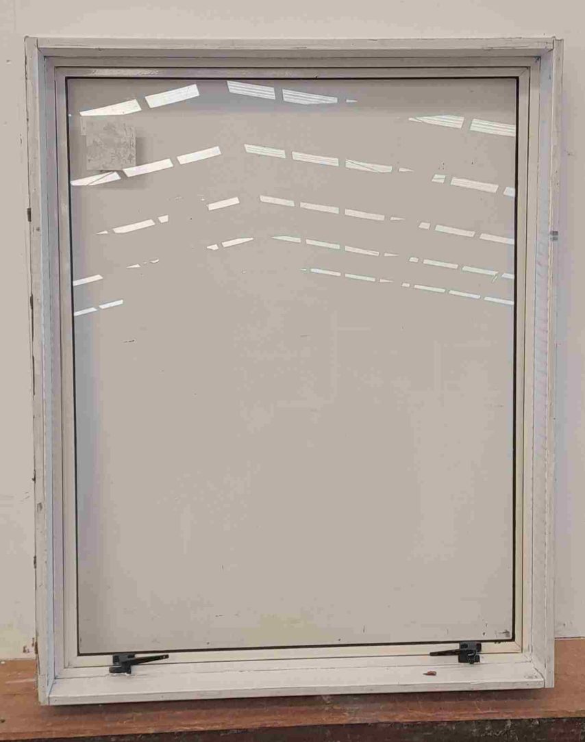 Cream aluminium single awning window