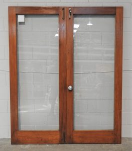 Wooden (Cedar) Exterior French Doors - Unhung