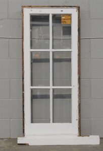 Colonial Wooden Fixed Pane 6 Light Window