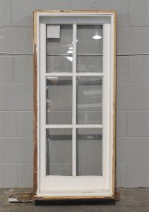 Colonial Wooden Fixed Pane 6 Light Window