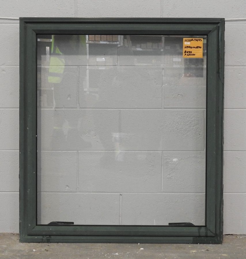 Permanent Green Aluminium Single Awning Window