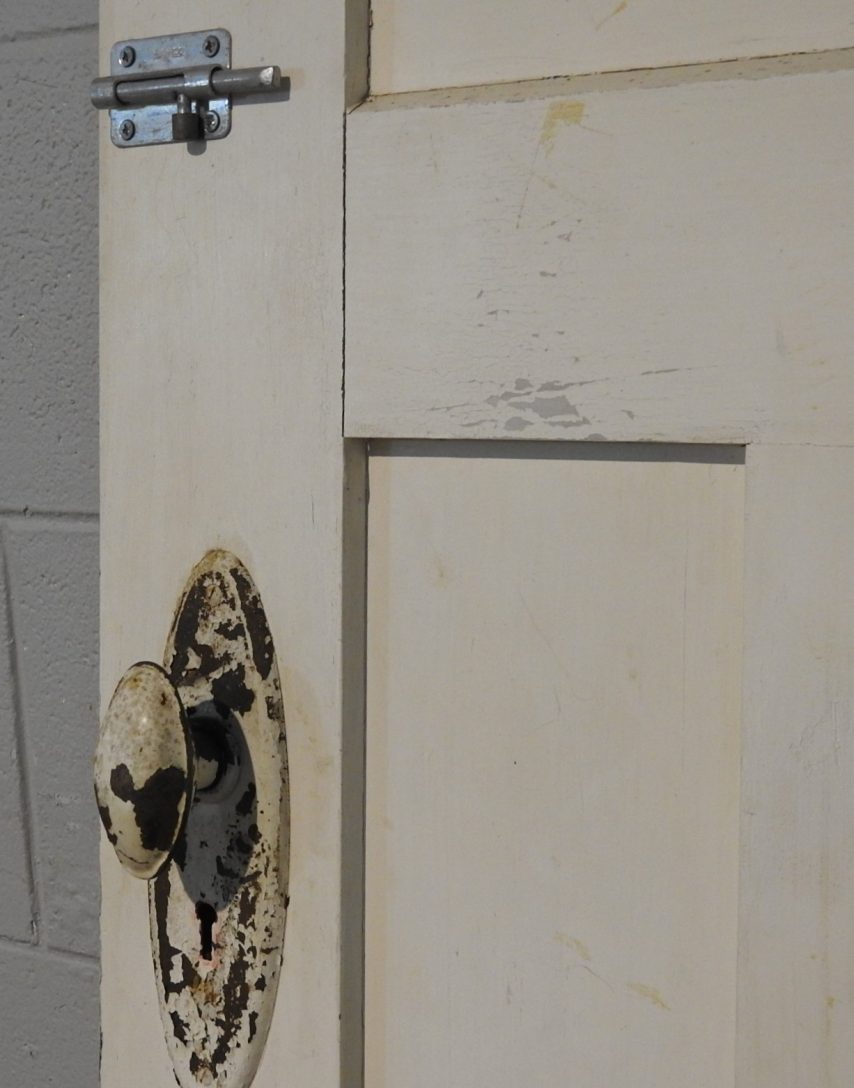 Wooden Bungalow 3 Panel Interior Door - Unhung