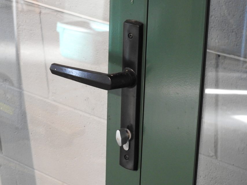 Permanent Green Aluminium French Doors