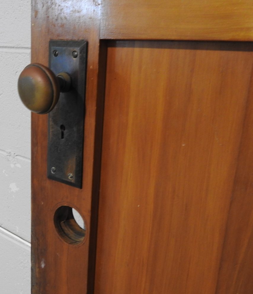 Wooden Bungalow 3 Panel Door - Unhung Unpainted