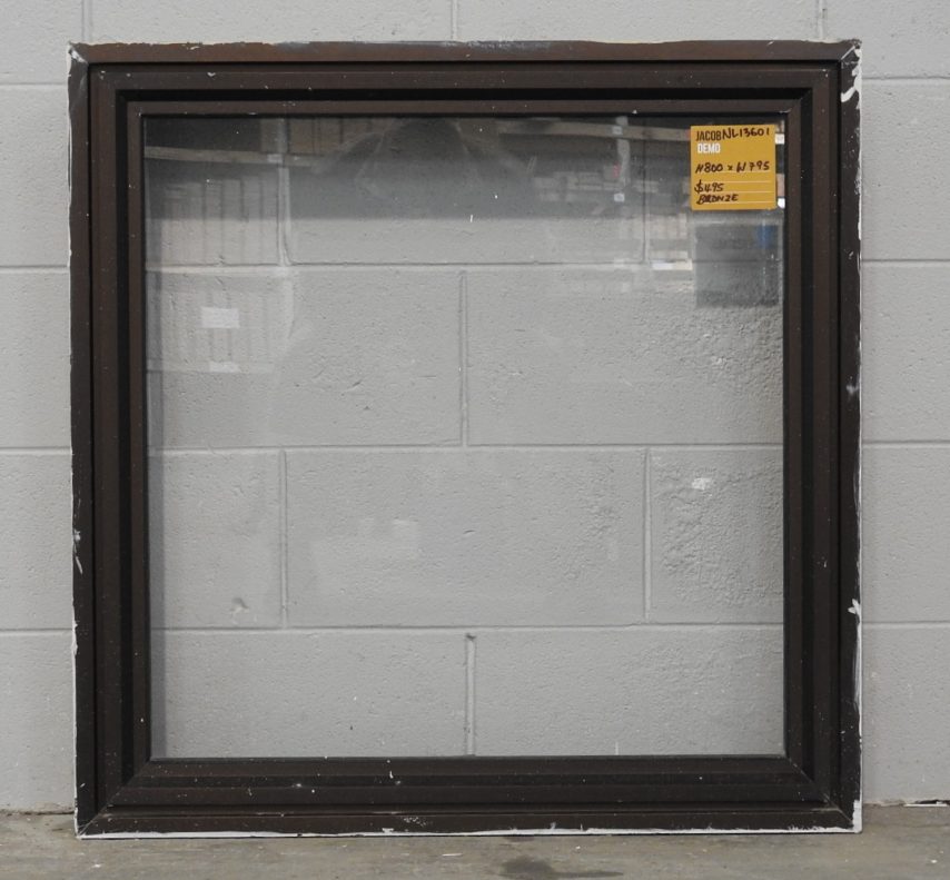 Dark Bronze Aluminium Single Awning Window