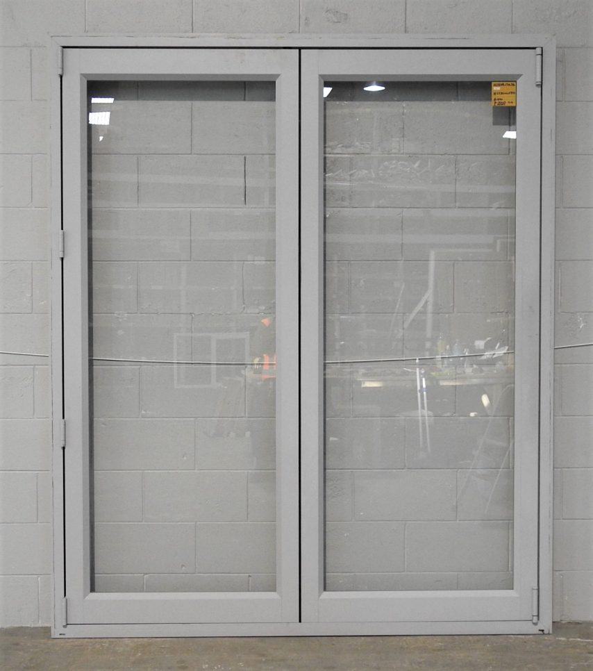 Silver Pearl Aluminium Bi-Fold Door