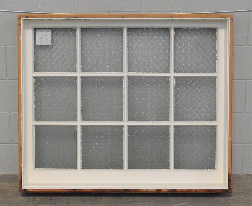 Colonial Style Wooden Fixed 12 Light Window