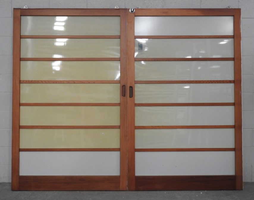 Wooden (cedar) Interior Sliding Room Divider Doors