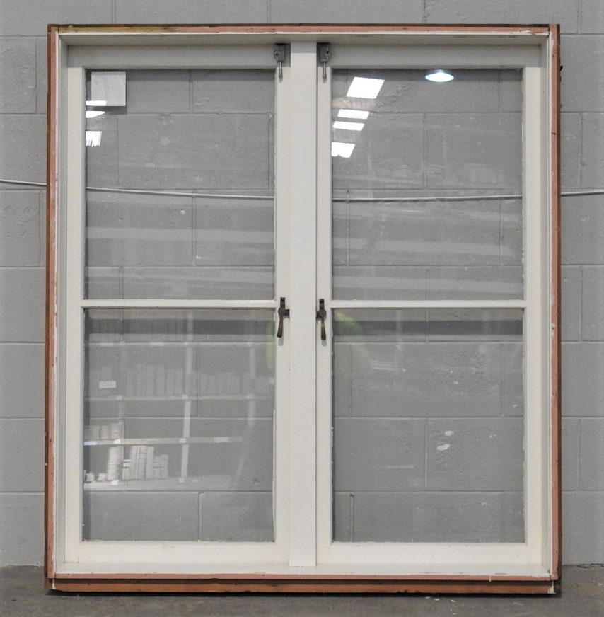 Wooden Casement Window with Two Light Sashes