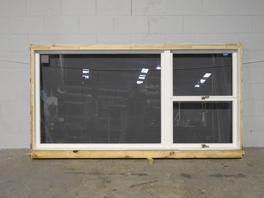 Wooden Double Awning Landscape Window