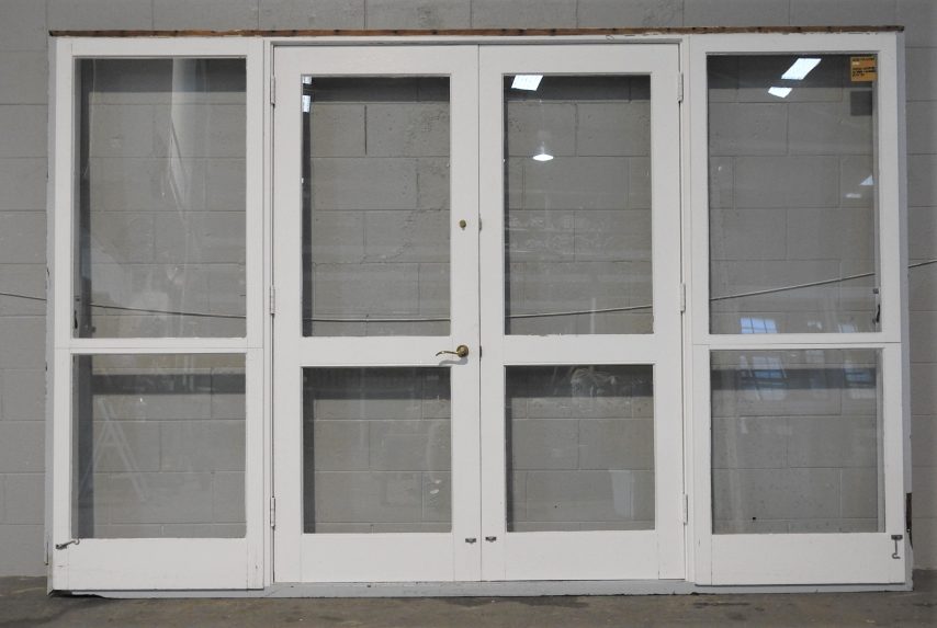 Wooden French Doors With Sidelights