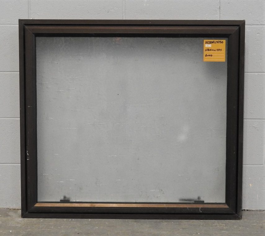 Bronze Aluminium Single Awning Window