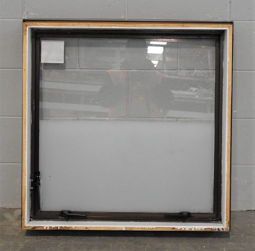 Bronze Aluminium Single Awning Window