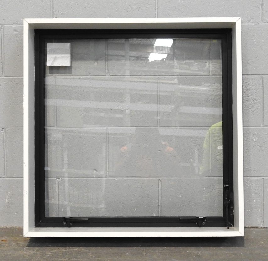 Black Aluminium Single Awning Window