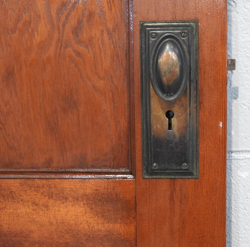 Wooden Bungalow 3 Panel Door - Unhung