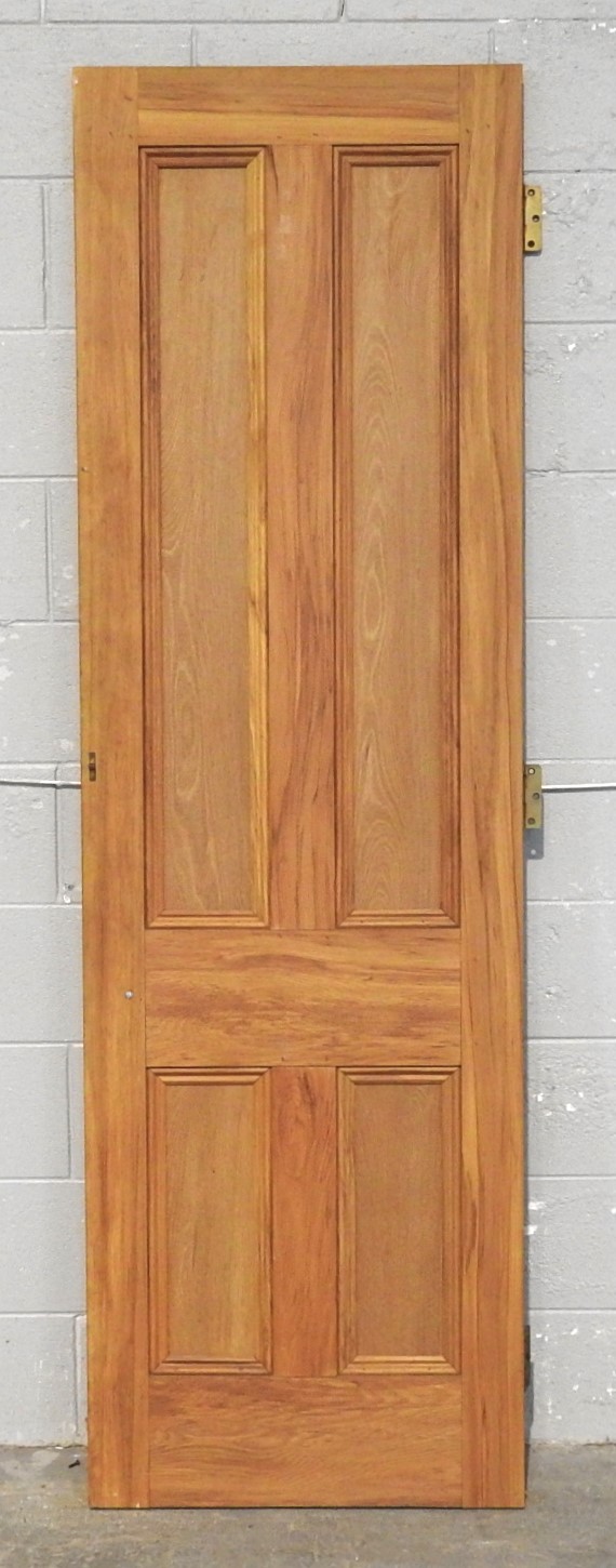 Wooden (Rimu) Villa Style 4 Panel Cupboard Door - Unhung