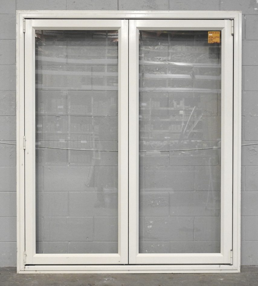 Off White Aluminium Bi-Fold Door - Opens Right to Left