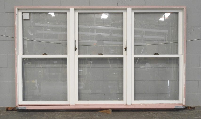 Wooden Villa Double-Hung Style Triple Awning Window