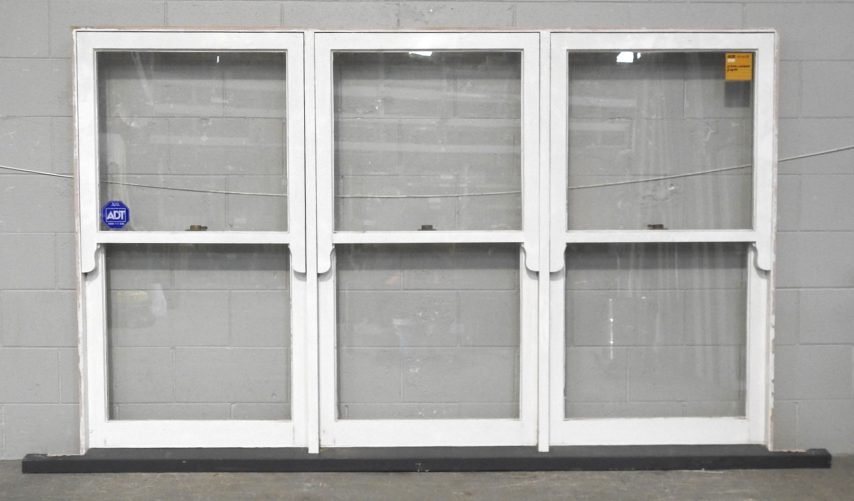 Wooden Villa Double-Hung Style Triple Awning Window