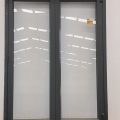 Karaka green aluminium 2 leaf bifold bi-fold door