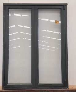 Karaka green aluminium 2 leaf bifold bi-fold door