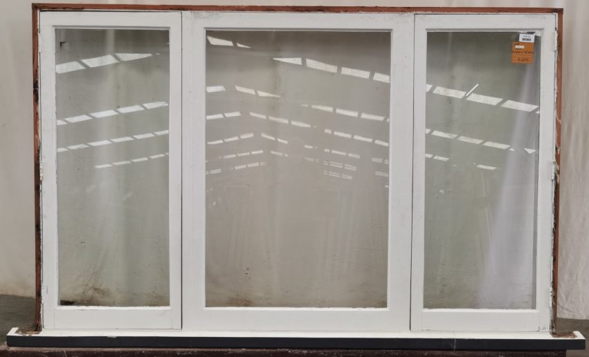 wooden twin casement window