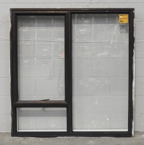 Bronze Aluminium Single Awning Window