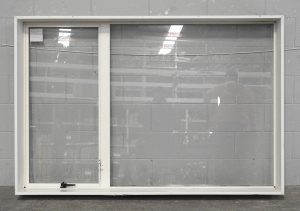 Off White Aluminium Single Awning Window
