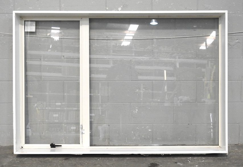 Off White Aluminium Single Awning Window