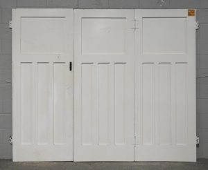 Wooden Bungalow Internal Triple 3 Panel Doors - Unhung