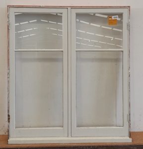 Wooden twin casement casement window