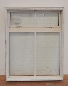 Cream aluminium window