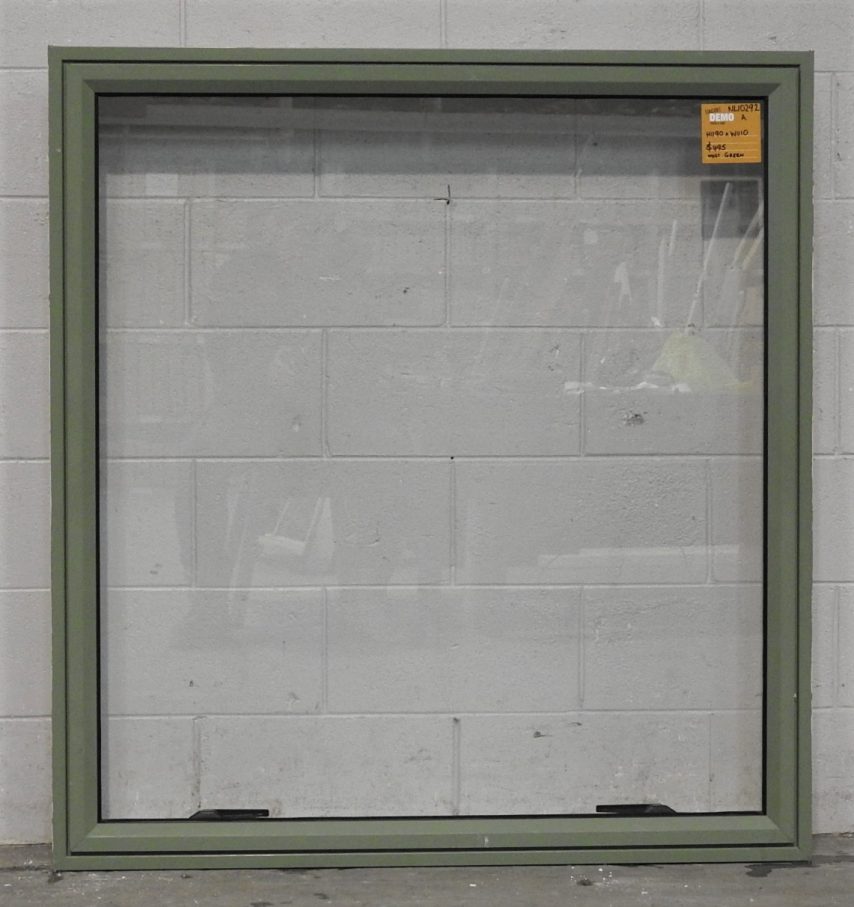 Mist green Aluminium single awning window
